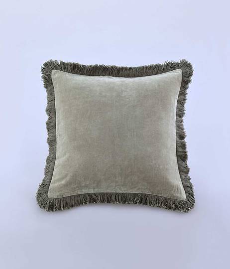 MM Linen - Sabel Cushion - Timber-Walnut